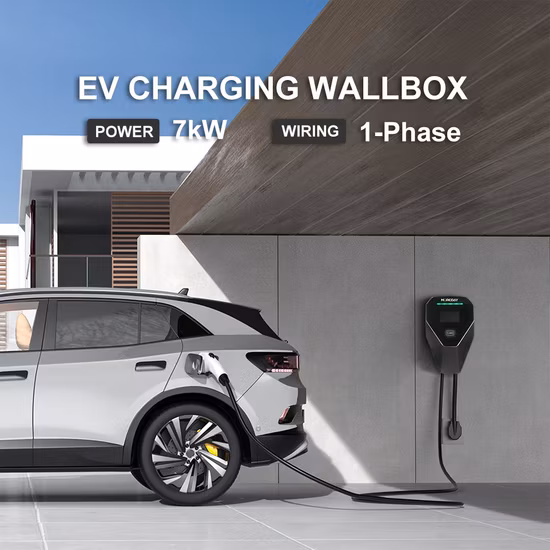 Fast EV Charger Level 2 Charging Station Wallbox 22kw
