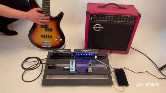 전원 공급 장치 스테이션 분배기 10 절연 DC 출력 기타 효과 페달